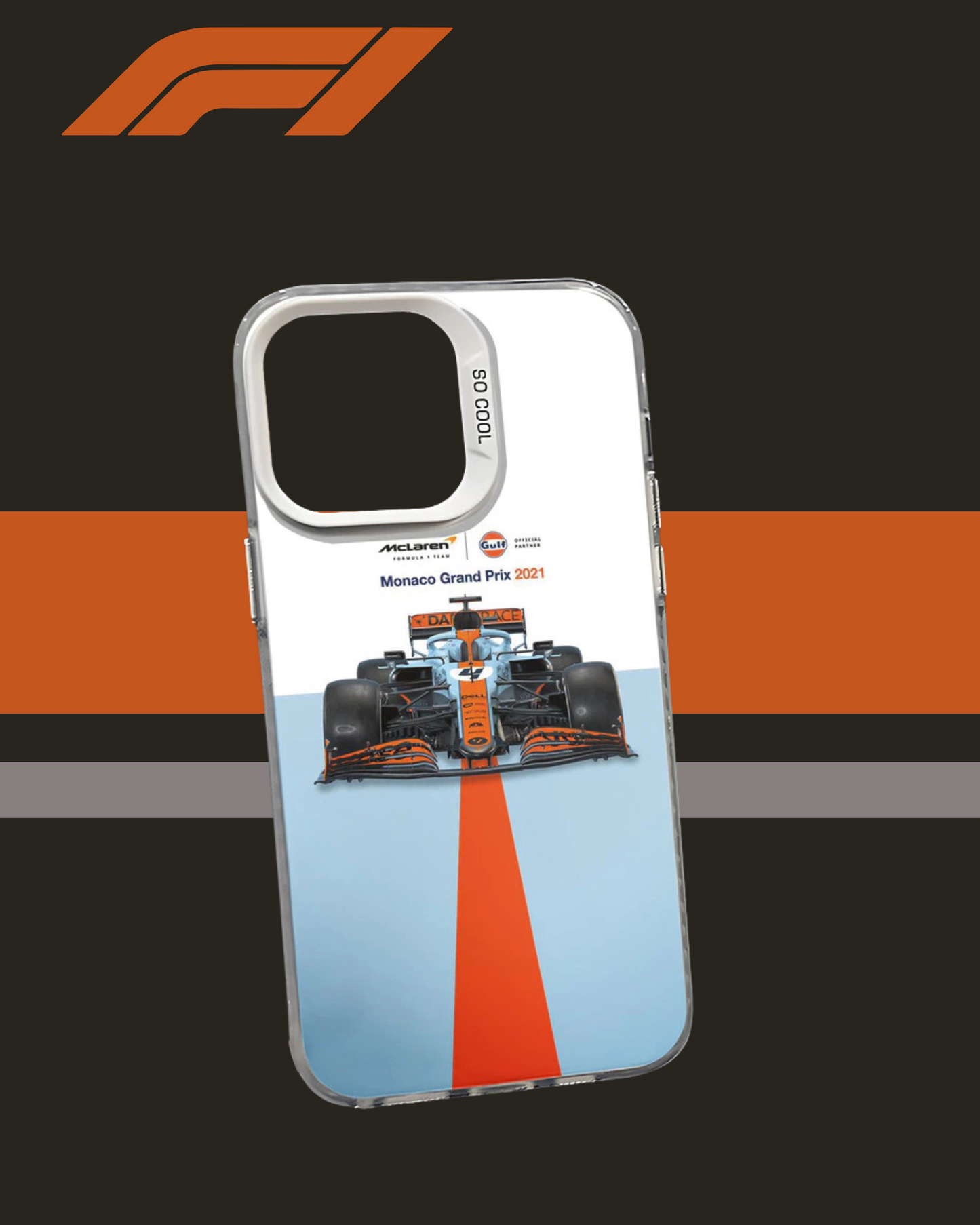 McLaren-Inspired iPhone Cases β for fans who love the team look without the names. ποΈπ±