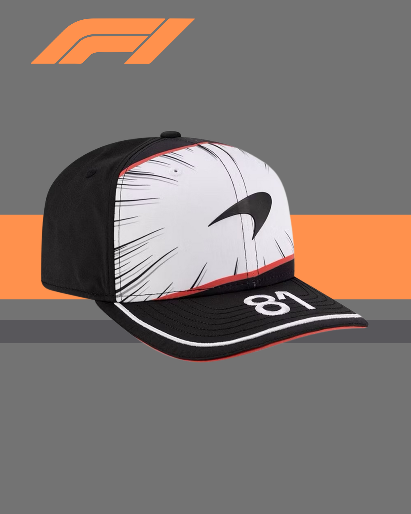 π§‘π§’ McLaren 2025 F1 Team Cap β Lando & Oscar Edition (Pre-Order)