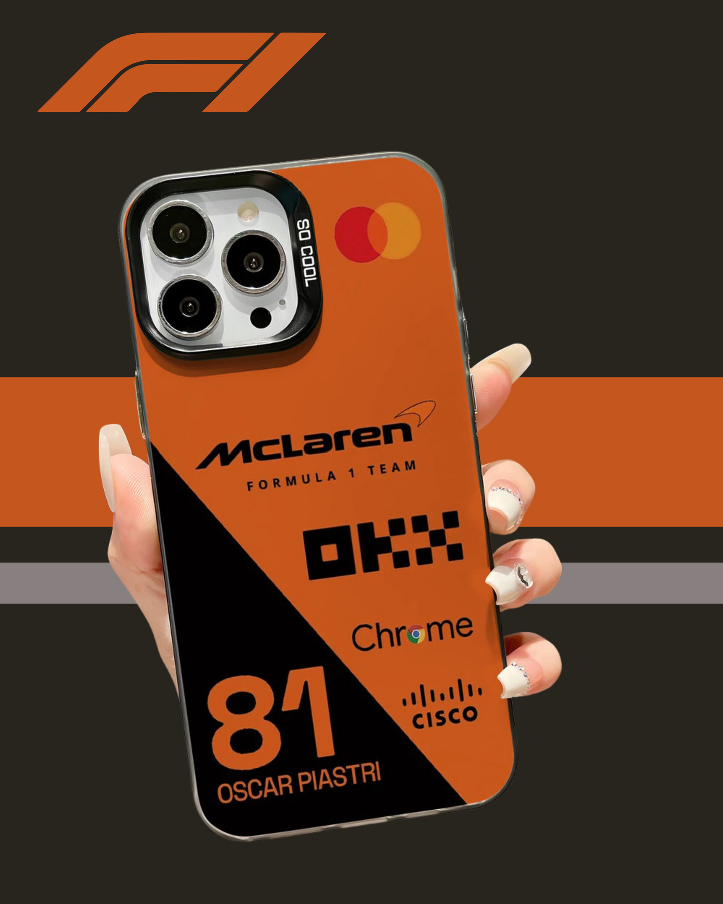 McLaren iPhone Cases inspired by Lando Norris & Oscar Piastri! 🏁📱