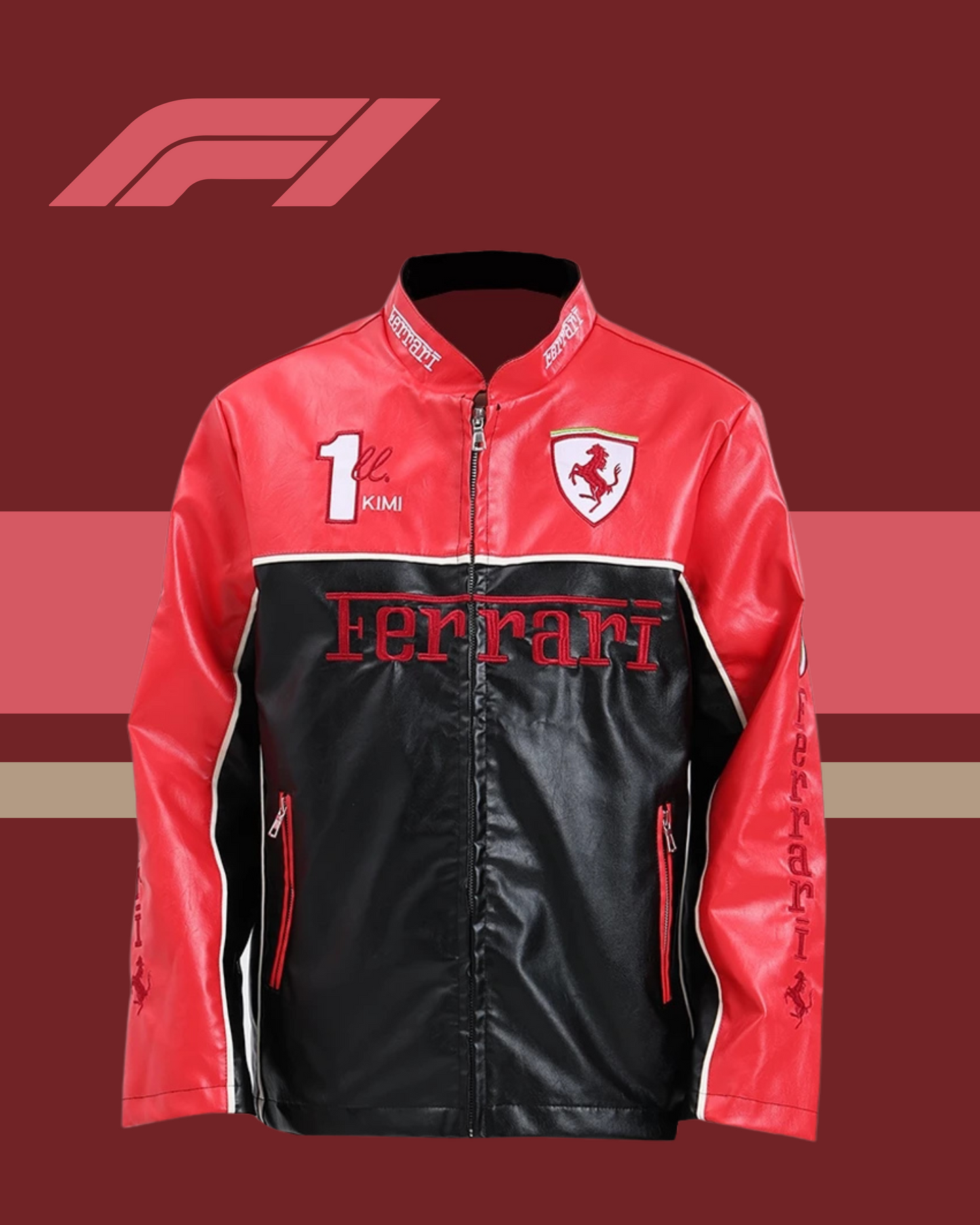 Ferrari Vintage Jacket – Classic Racing Style (Pre-Order)
