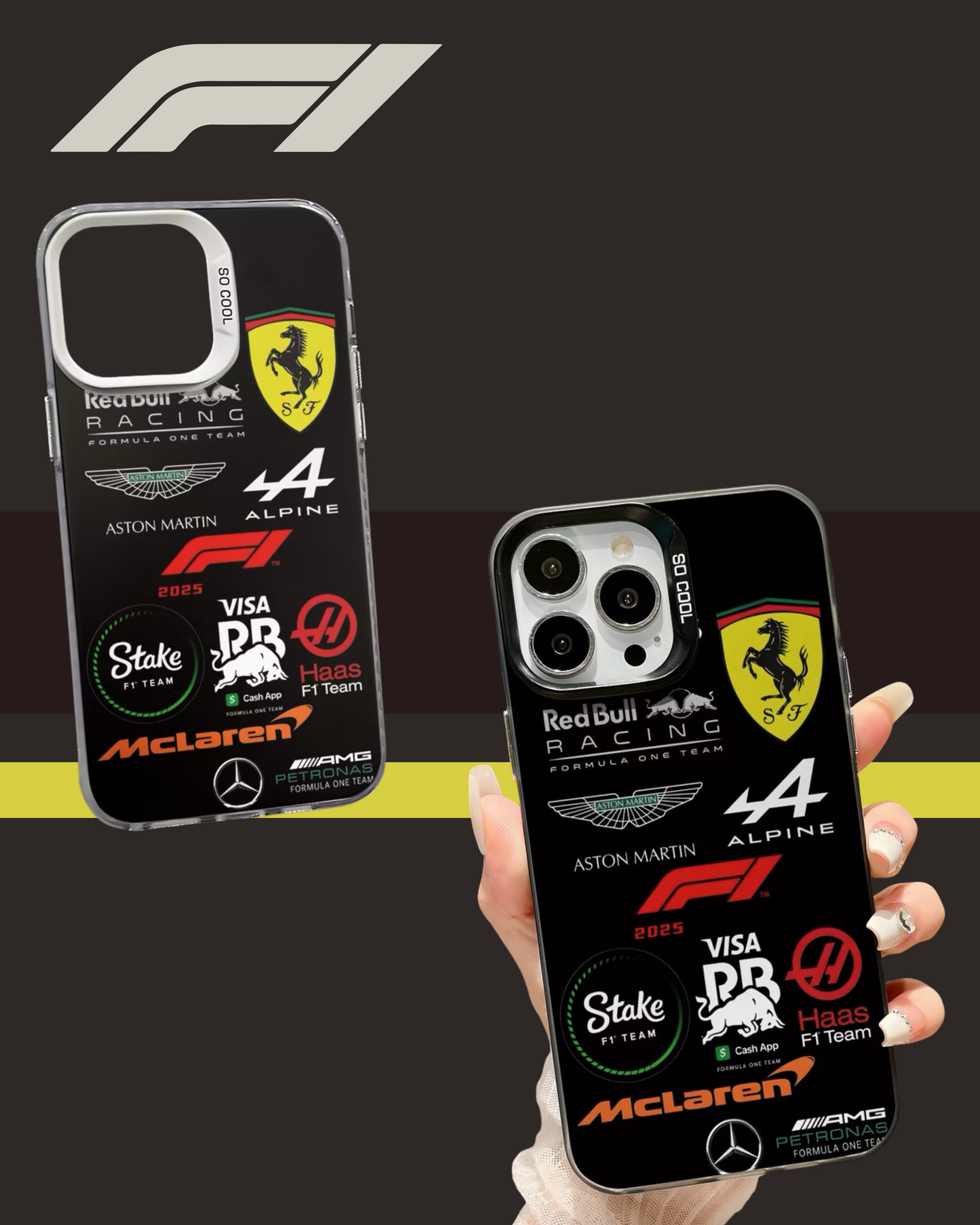🏁 F1-Inspired iPhone Case (Pre-Order