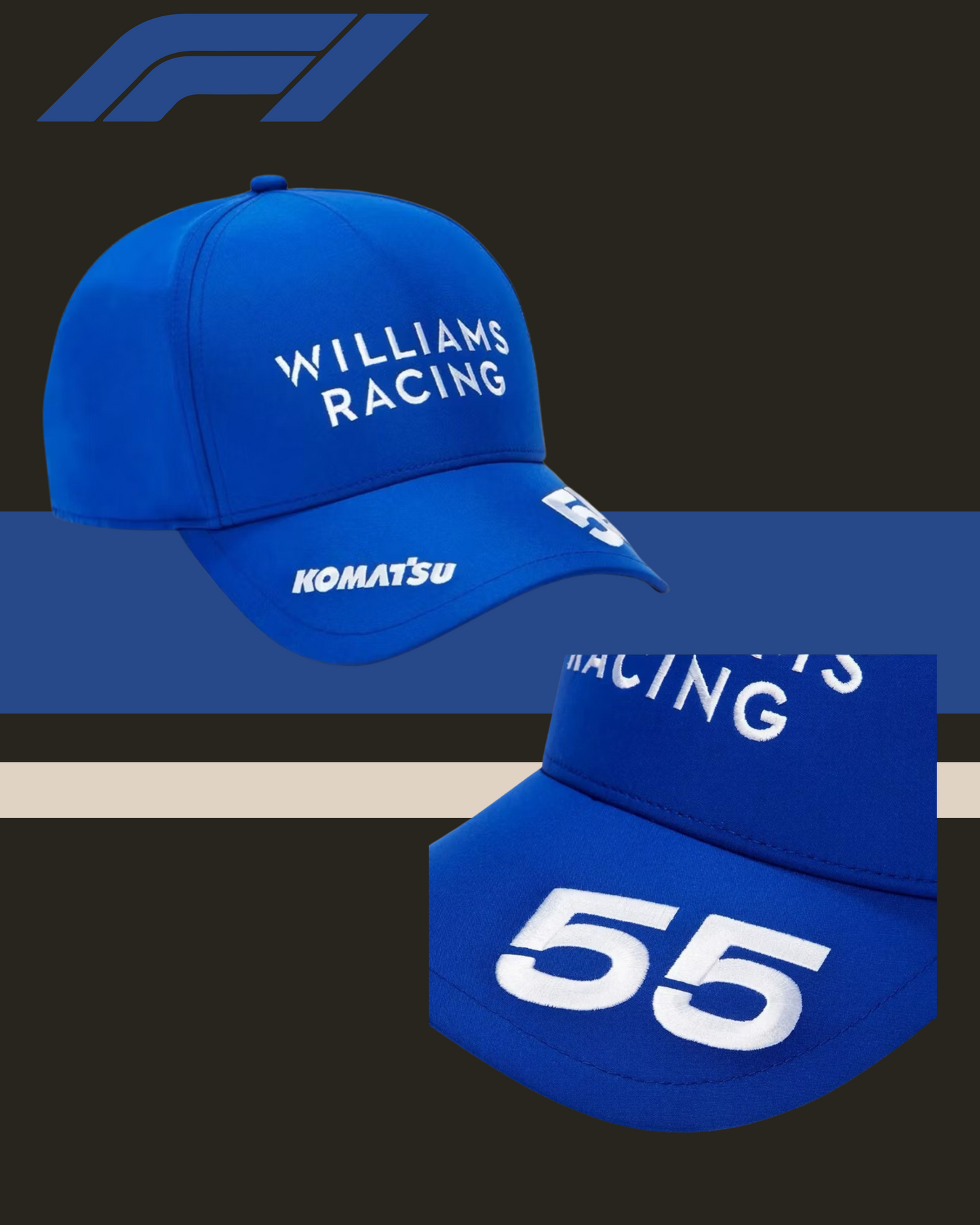 🔵⚪ Williams Racing F1 Team Cap (Pre-Order)