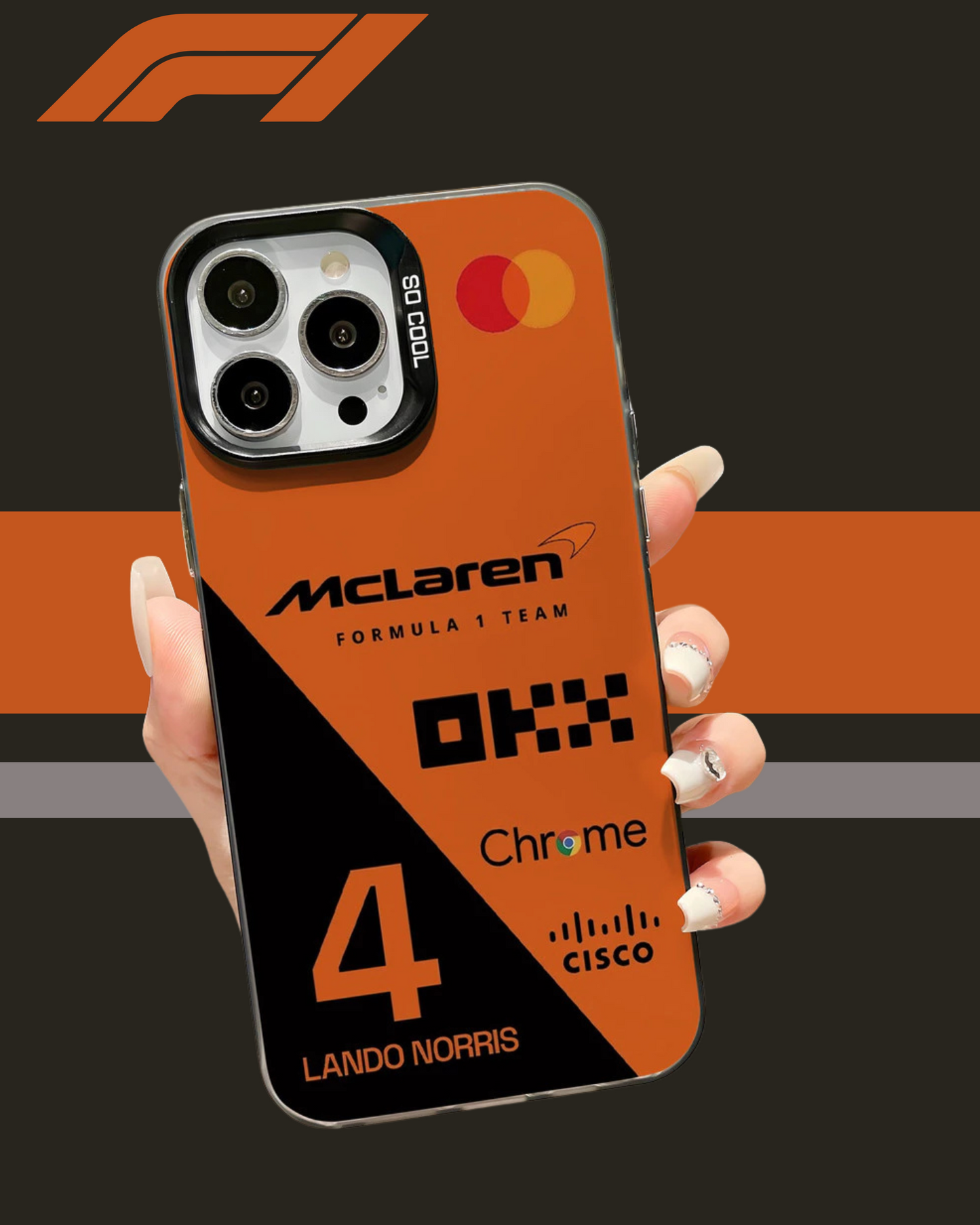 McLaren iPhone Cases inspired by Lando Norris & Oscar Piastri! 🏁📱