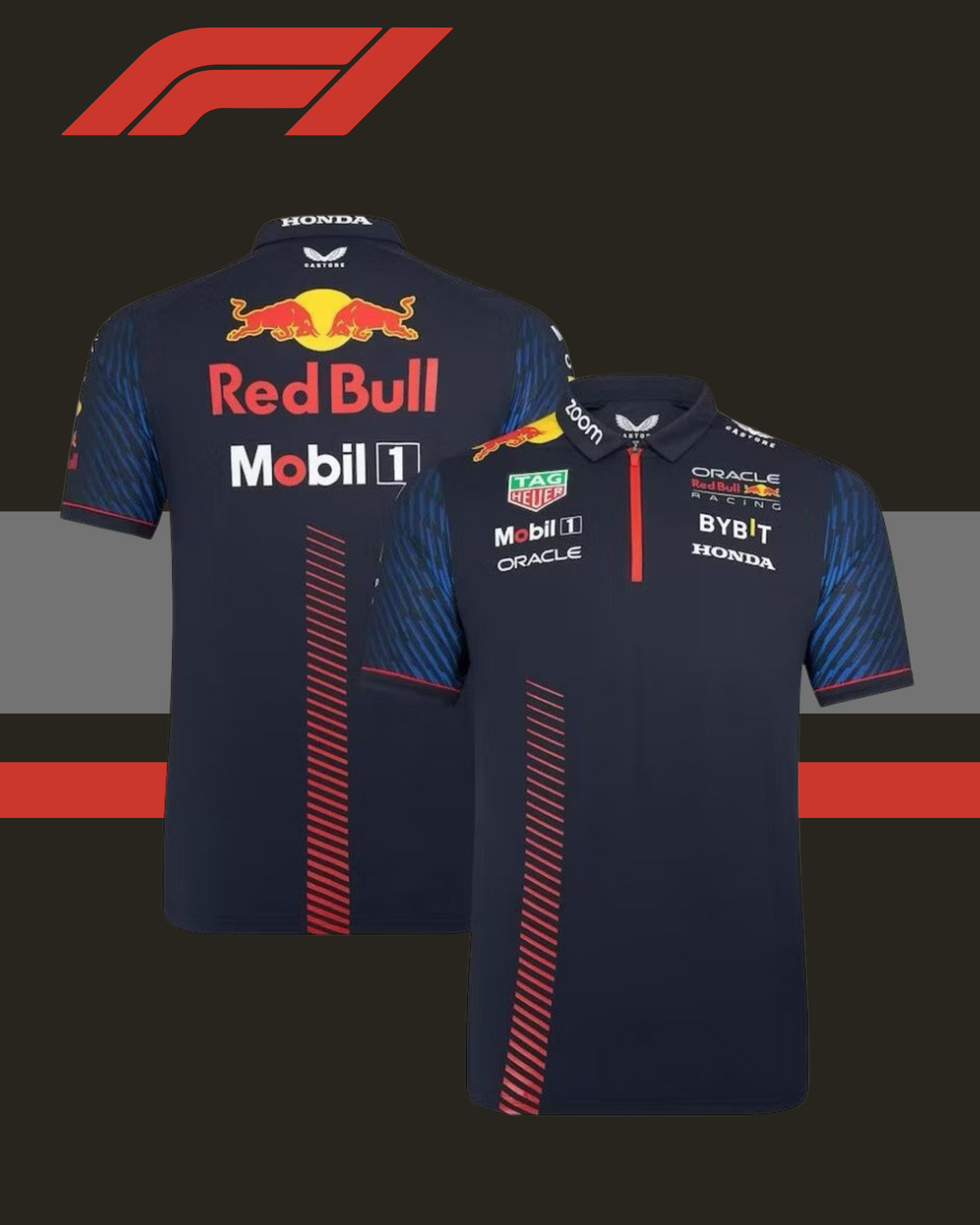 🔴🔵👕 Red Bull Racing 2023 Polo Shirt (Pre-Order)