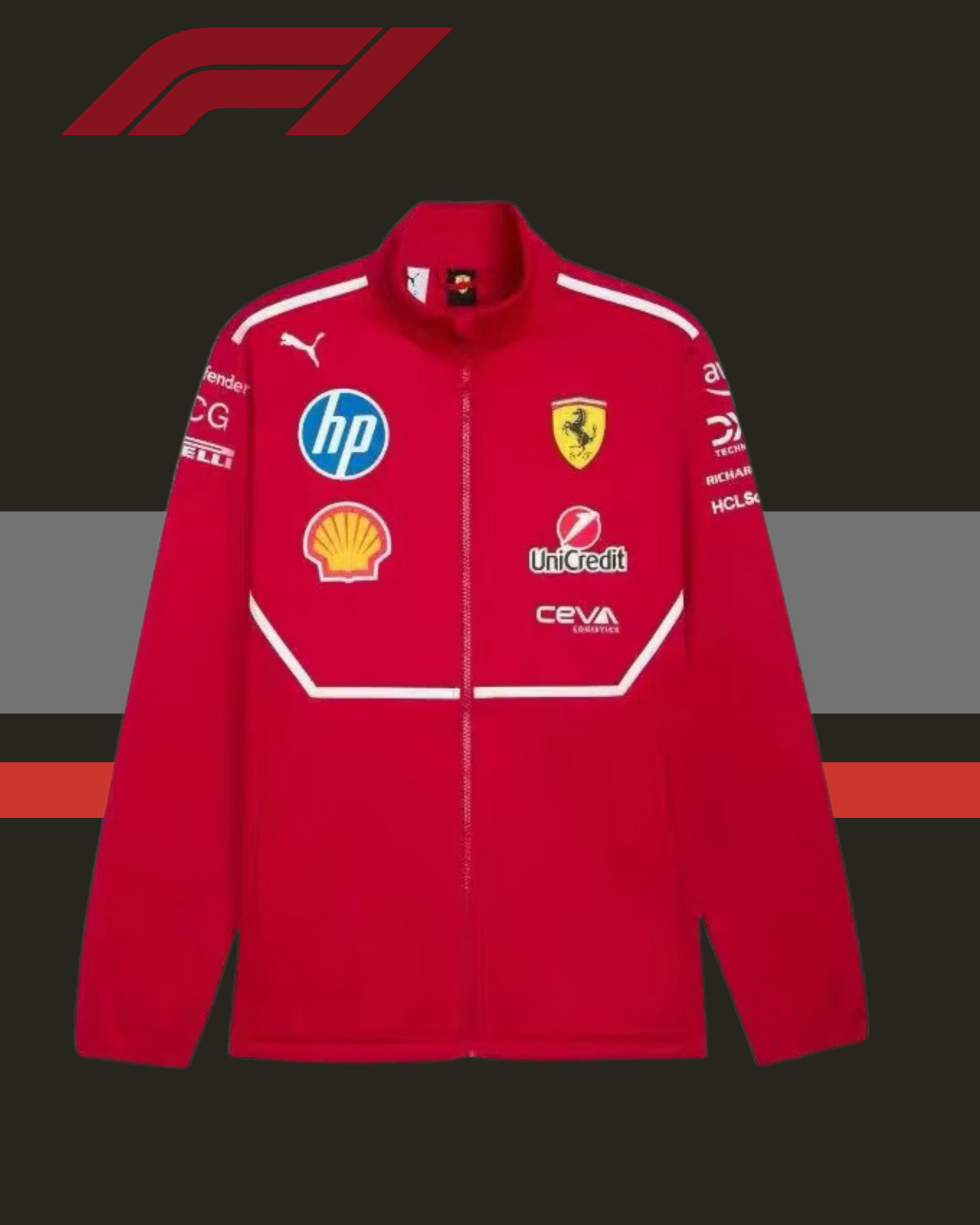 🏁❤️ Ferrari  jacket v2 Edition