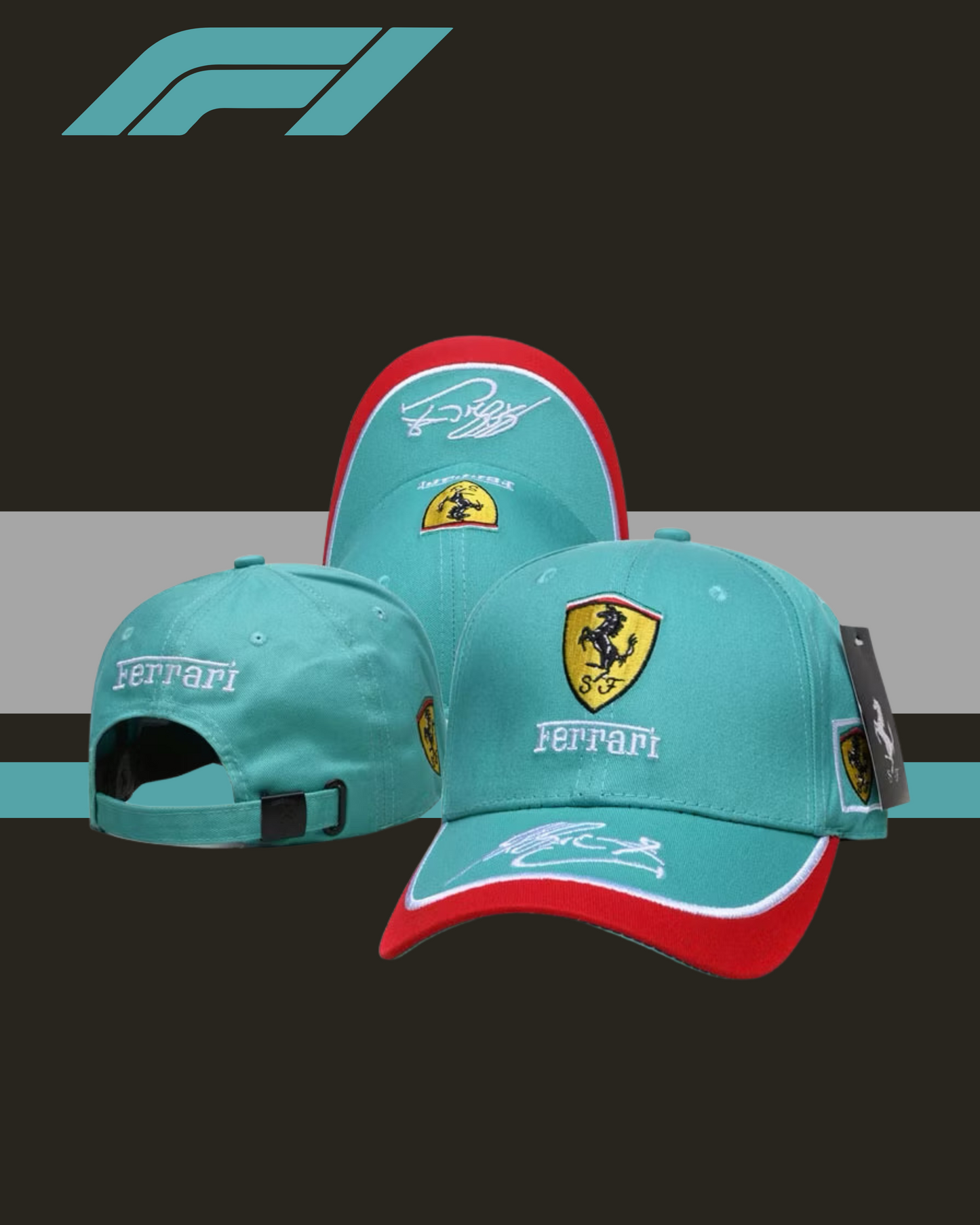 🧢❤️ Charles Leclerc 2022 Ferrari Throwback Cap (Pre-Order)