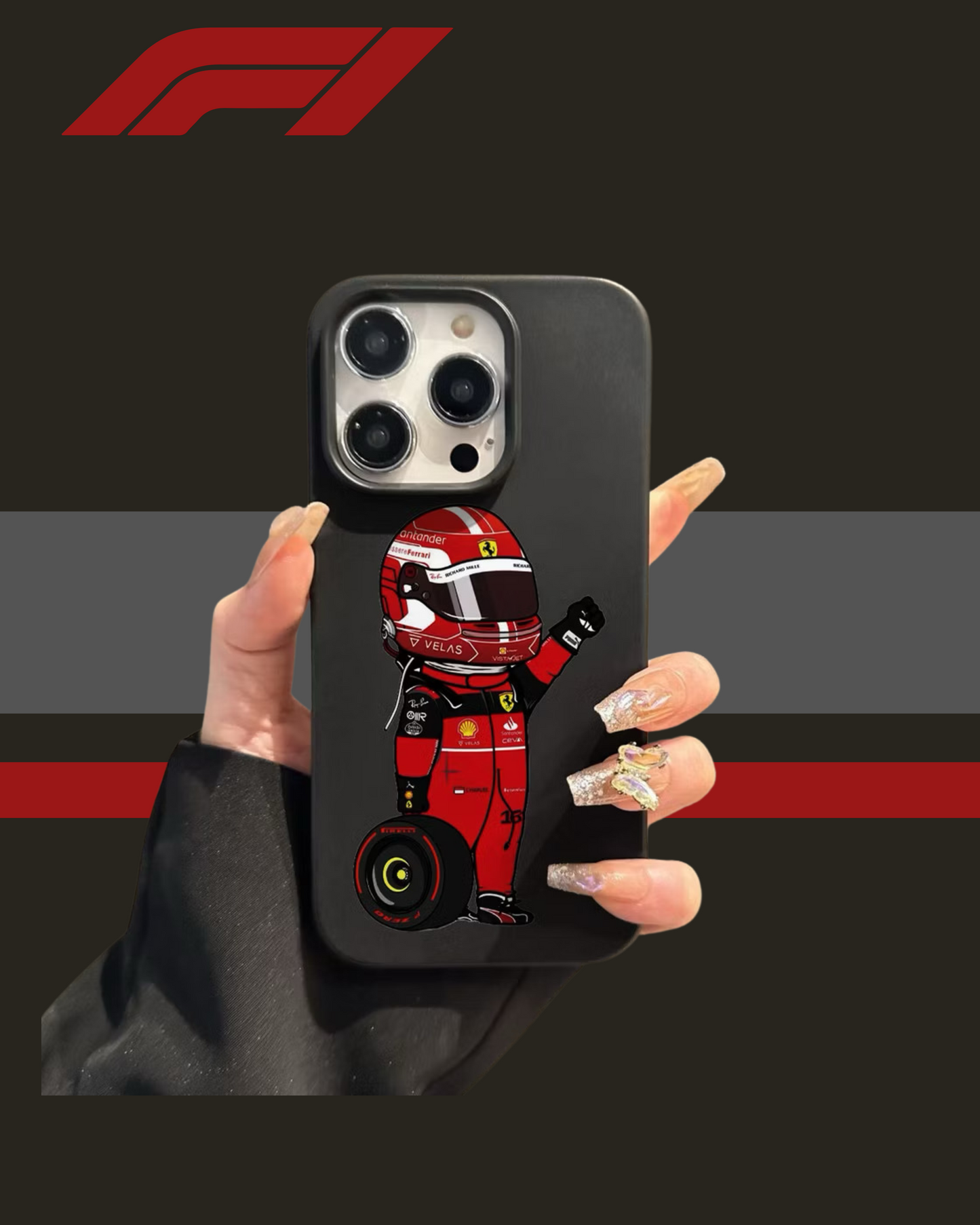 📱🏁 F1-Inspired iPhone Case – Designed by Overtake Apparel (Pre-Order)