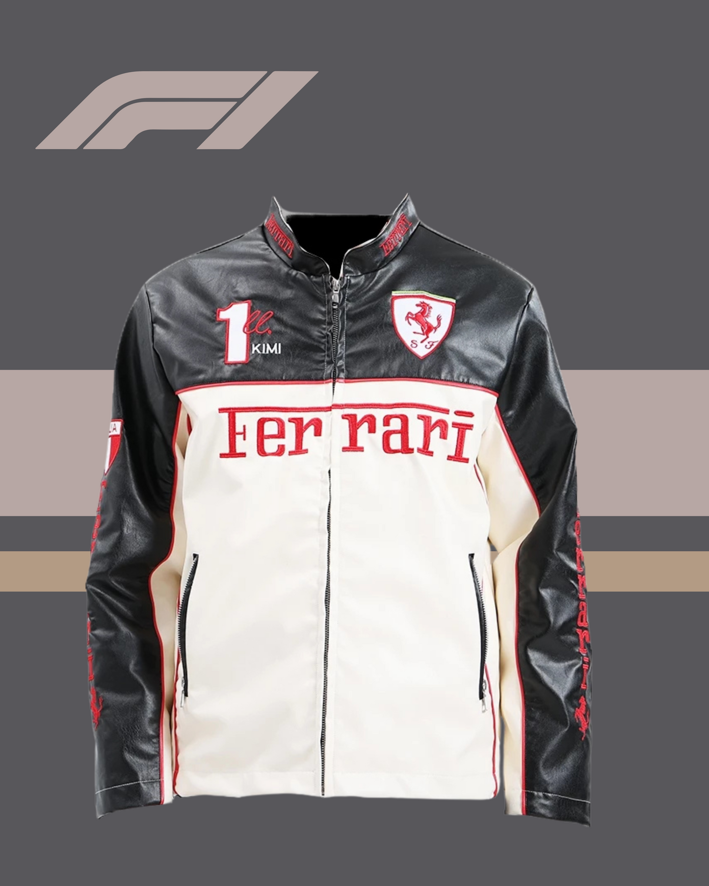 Ferrari Vintage Jacket – Classic Racing Style (Pre-Order)