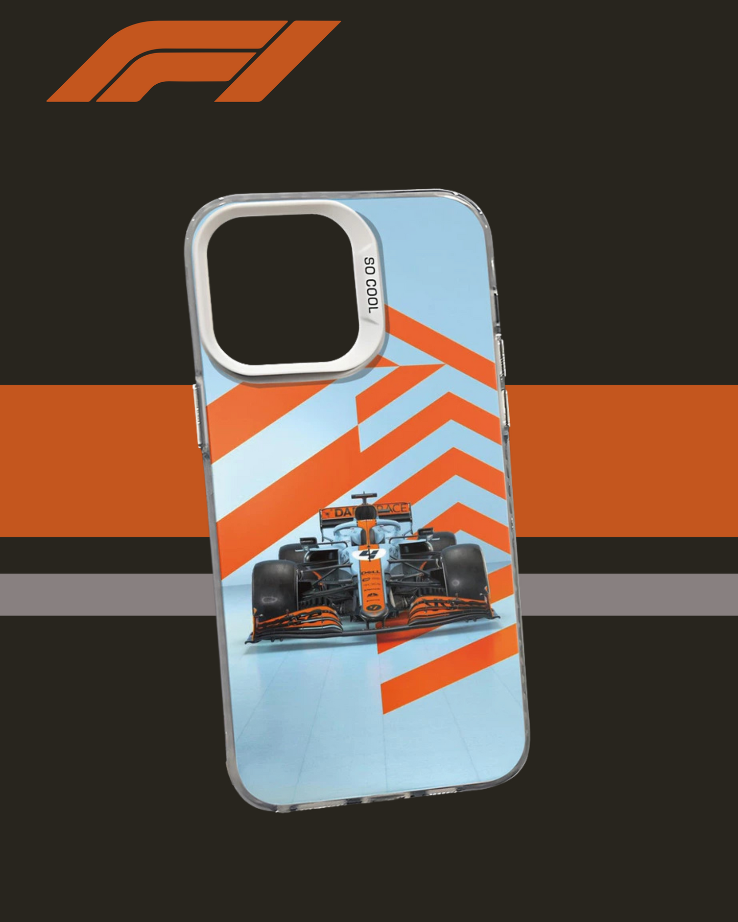 McLaren-Inspired iPhone Cases — for fans who love the team look without the names. 🏎️📱
