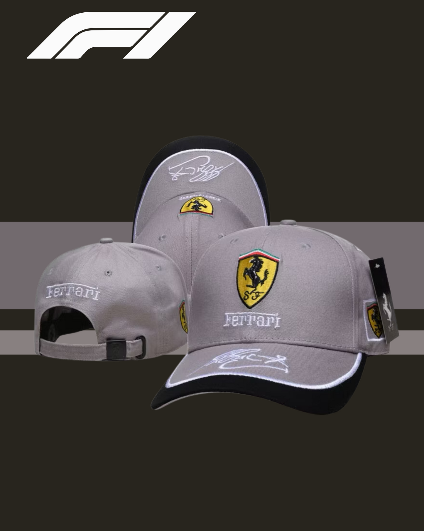 🧢❤️ Charles Leclerc 2022 Ferrari Throwback Cap (Pre-Order)