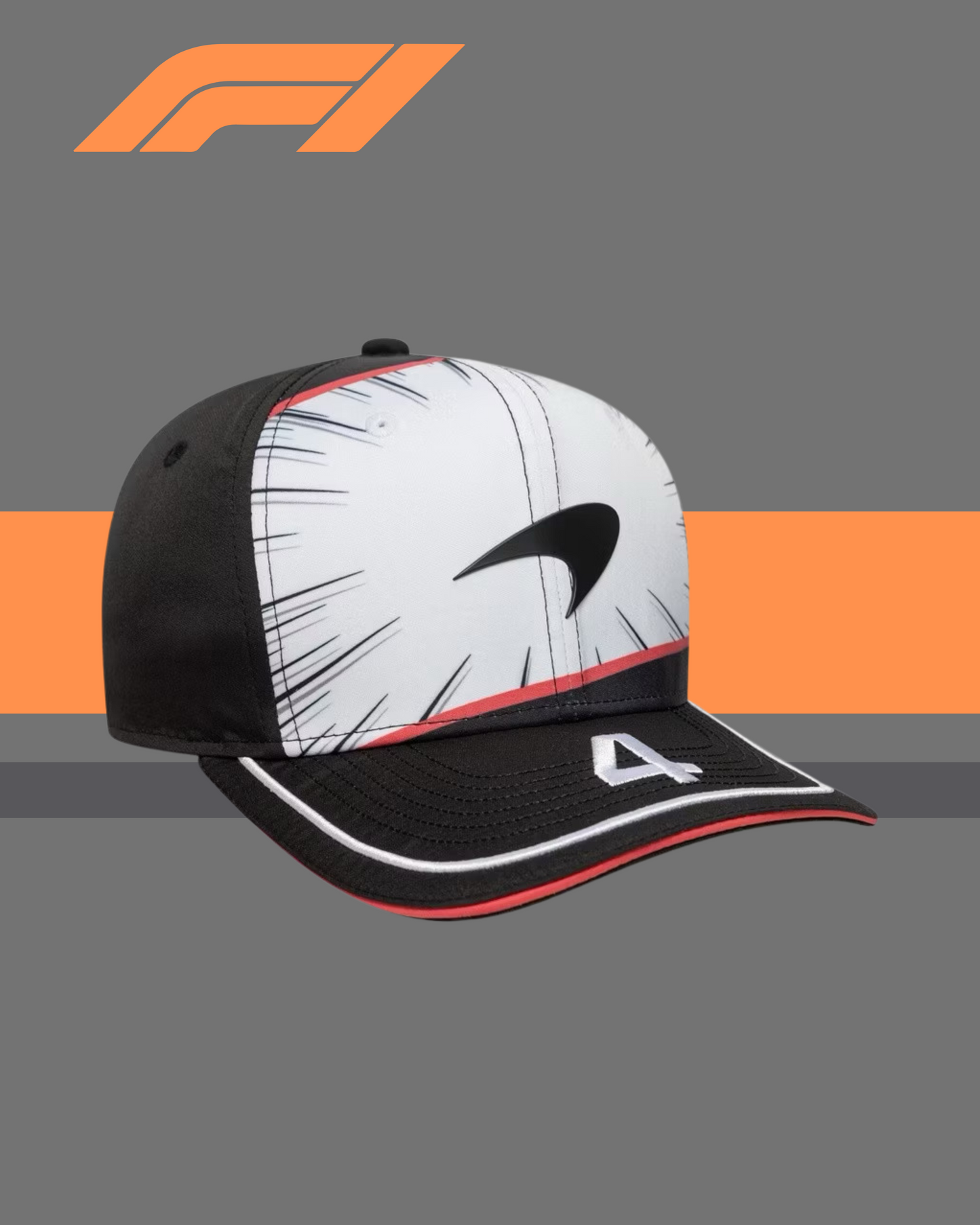 🧡🧢 McLaren 2025 F1 Team Cap – Lando & Oscar Edition (Pre-Order)