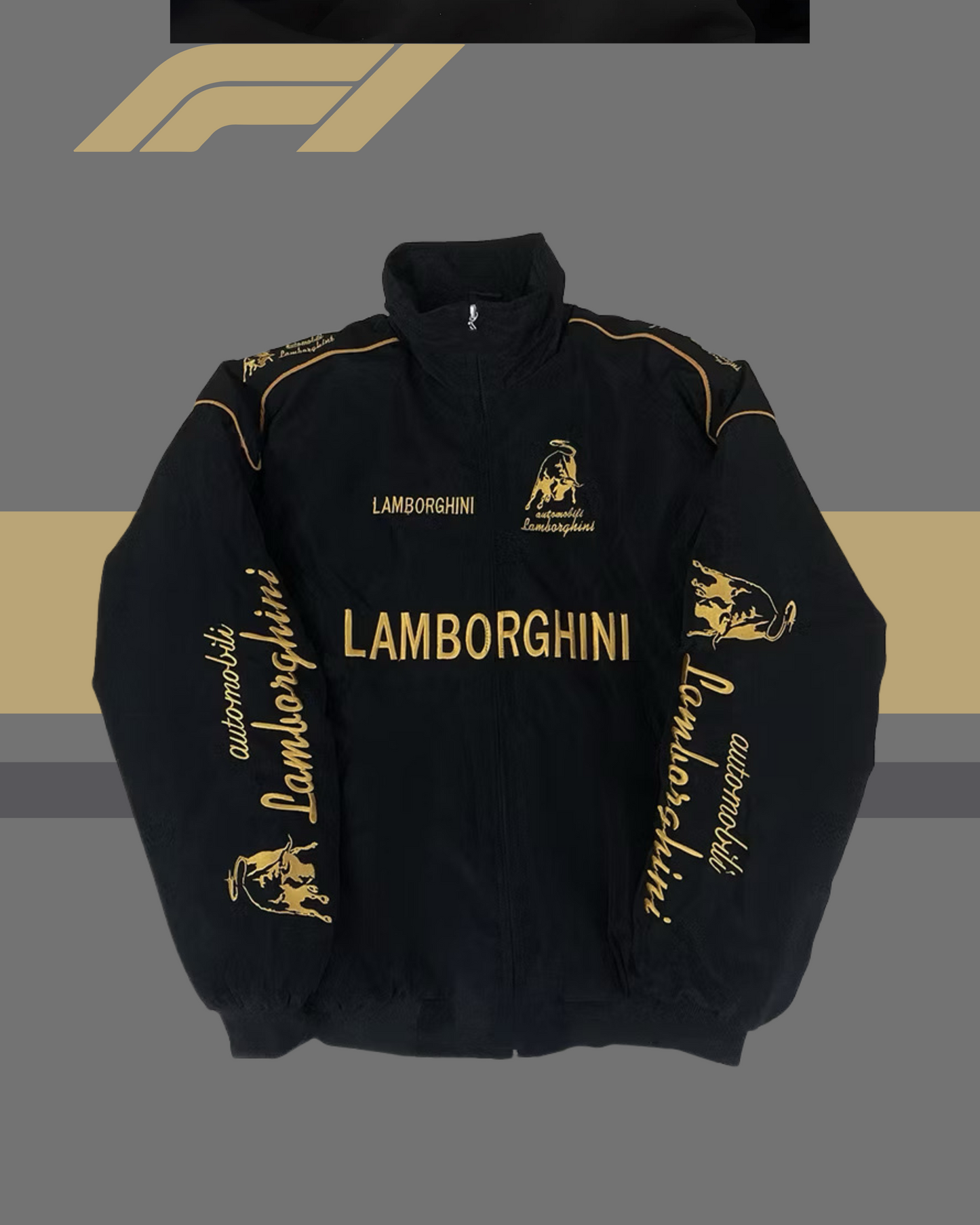 💛🖤 Lamborghini Racing Jacket (Pre-Order)
