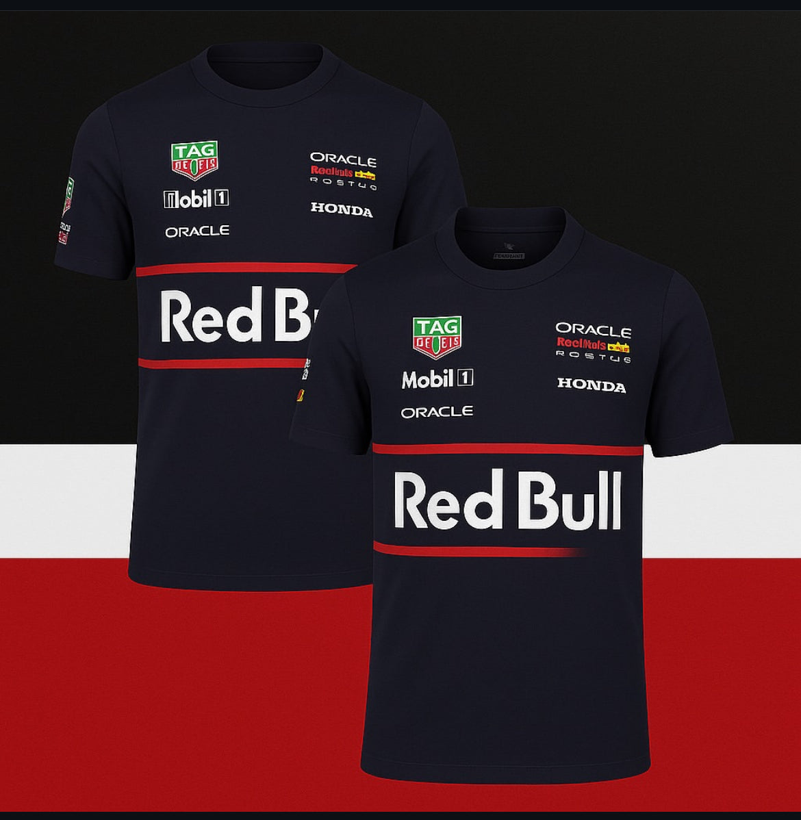 🔴🔵 2025 Oracle Red Bull Racing F1 Team Polo Shirt (Pre-Order)